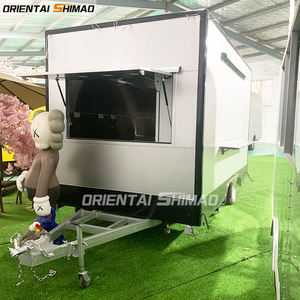 Camion alimentaire carré Oriental Shimao en Aluminium avec certificat DOT, chariot alimentaire solaire, kiosque alimentaire Mobile, remorque de restauration - Product Image 3
