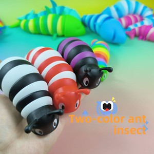 Jouet éducatif en plastique anti-stress pour enfants, best-seller transfrontalier, coloré, en forme de <span class=keywords><strong>homard</strong></span> géant, requin, dauphin, à torsion, pour activités parent-enfant - Product Image 2