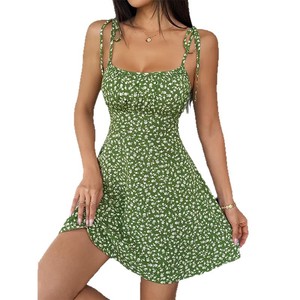 Robe Courte Décontractée et Chic pour Femme, Style Basique, Bretelles Européennes et Américaines, Collection Été 2025, Meilleure Vente - Product Image 5