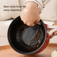 Yuedisi vente en gros 1.5L Mini cuisinière électrique marmite Portable antiadhésive marmite à nouilles marmite électrique