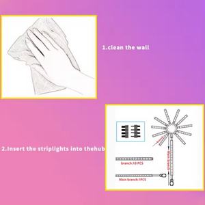 Tira de Luces LED RGB Inteligente con Control Remoto, Luces Decorativas de Interior con Efecto de Fuegos Artificiales - Product Image 4