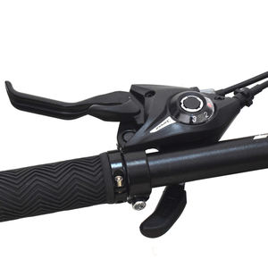 Maneta de Cambio para Bicicleta <span class=keywords><strong>3x7</strong></span> Velocidades para MTB Combo con Palanca de Freno y Cables de Cambio Internos Piezas de Bicicleta <span class=keywords><strong>Desviador</strong></span> <span class=keywords><strong>Delantero</strong></span> 3*7/3*8 Negro / 350g - Product Image 2