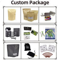 Tees de golf en bambou marron en gros, couleurs personnalisées, tees de golf durables avec emballage en boîte de carton blanc