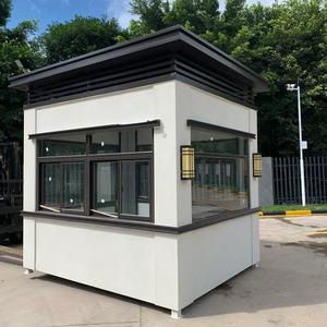 Cabine de sécurité préfabriquée en acier léger, imperméable, moderne, écologique, à faible coût - Product Image 2