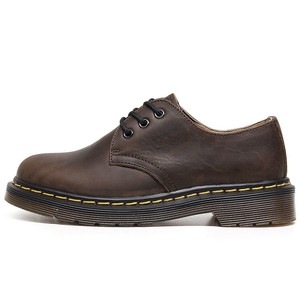Chaussures habillées en cuir pour hommes, directement de l'usine, avec surpiqûres jaunes classiques, pour occasions formelles et décontractées - Product Image 3