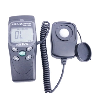 Luxmètre numérique TENMARS TM-201L, 200000 Lux, mesureur de niveau de lumière <span class=keywords><strong>LED</strong></span> blanc <span class=keywords><strong>pour</strong></span> <span class=keywords><strong>LED</strong></span> - Product Image 1