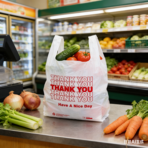 Bolsas de Compras de HDPE Impermeables, Resistentes a Desgarros, Bolsas Promocionales Personalizables al por Mayor a Precio Económico - Product Image 1