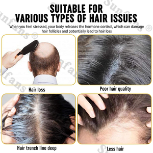 Shampoo fortifiant aux racines organiques, huile d'arbre à thé, huile de <span class=keywords><strong>ricin</strong></span>, anti-chute de cheveux, nourrissant, hydratant pour cheveux secs, biotine, huile d'argan - Product Image 2
