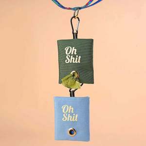 Distributeur de sacs à déjections canines portable en toile pour extérieur, personnalisable avec LOGO, pour promotion et fournitures pour animaux de compagnie - Product Image 6