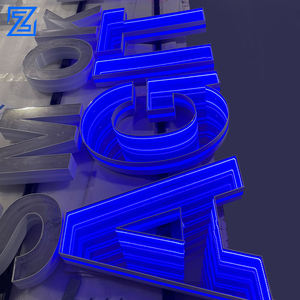 ป้ายไฟนีออน 3 มิติ ภาพลวงตาแบบอินฟินิตี้ มิเรอร์ แอบซ์ ตัวอักษรเรืองแสง สำหรับตกแต่งงานแต่งงาน งานวันเกิด และของชำร่วย - Product Image 2