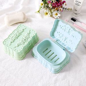 Waterproof <b>Soap</b> Case With <b>Cover</b> Portable Travel Protect Container <b>Soaps</b> Box Bathroom Accessories - Product Image 1