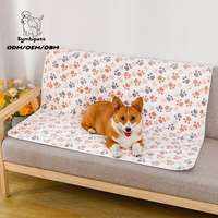 Tapis de voyage de luxe pour animaux de compagnie, coussin de canapé, fond antidérapant, peluche courte ultra-douce, lavable en machine, utilisation multi-usages, tapis pour chat et chien