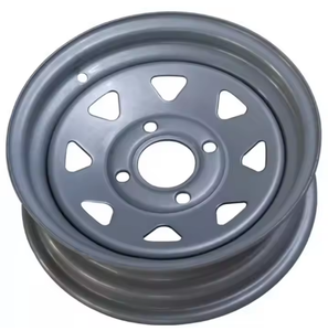 <span class=keywords><strong>Remorque</strong></span> de haute qualité en usine en Chine et <span class=keywords><strong>roue</strong></span> ou jante blanche LT 13 <span class=keywords><strong>pouces</strong></span> PCD <span class=keywords><strong>4</strong></span>-100 - Product Image 3