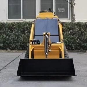 0.15m3 جرافة مسار انزلاقية صغيرة T750 رافعة مجنزرة مدمجة صغيرة زراعية مزرعة حديقة أمامية جرافة مجرفة ثلج - Product Image 1