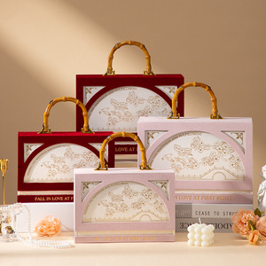 Hộp quà tặng kiểu Trung Quốc bán chạy nhất, họa tiết chim hót hoa nở, hộp kẹo cầm tay - Product Image 1