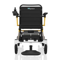 Fauteuil roulant électrique pliable ultra-léger en alliage de magnésium de 12 kg, moteur sans balais, chaise de mobilité de voyage, fauteuil roulant compact à propulsion électrique