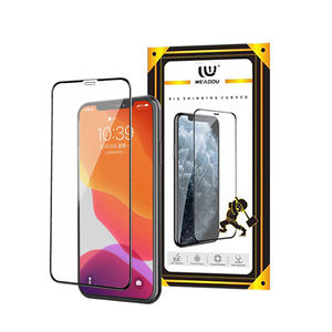 Weaddu precio al por mayor teléfono inteligente de vidrio templado película protectora de pantalla para <span class=keywords><strong>iPhone</strong></span> - Product Image 1