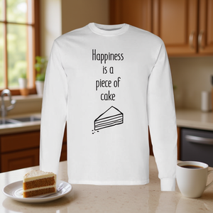 La felicità è una t-shirt a maniche lunghe come una marmellata. - Product Image 3