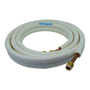 Pièces de réfrigération HVAC, tube en cuivre isolé, paire de serpentins 1/4 5/8 pour la connexion et les kits d'installation de la climatisation - Product Image 2
