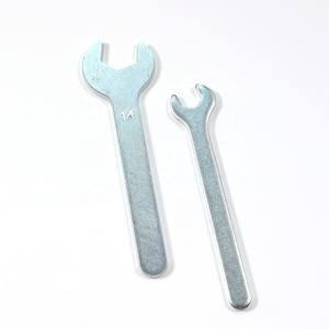 WXSNY Acier au carbone avec <span class=keywords><strong>clé</strong></span> zinguée 25mm 26mm 27mm 28mm <span class=keywords><strong>Clé</strong></span> à anneau à extrémité ouverte Kit d'outils à main <span class=keywords><strong>Clé</strong></span> - Product Image 5
