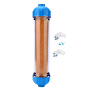 Hot Sale T33 Housing Fill Shell Filter Cartridge Filled With Ion Exchange Resin For Removing Scale/Softening Water