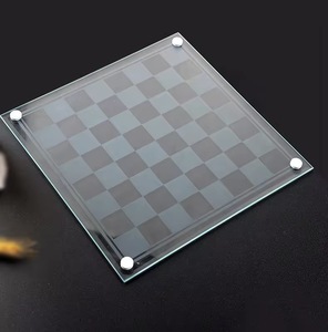 Bicchiere di vino di <span class=keywords><strong>vetro</strong></span> Set per scacchi gioco di scacchi da tavolo di cristallo bicchiere di vino Set Bar bere gioco Set di scacchi e dama - Product Image 6