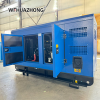 Groupe électrogène diesel silencieux Weichai série 60 kW 80 kVA, refroidissement par eau, pour l'alimentation des sites miniers et de construction
