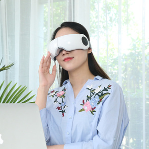 可折叠设计智能加热眼部护理按摩器，带空气压缩睡眠眼罩蓝牙音乐礼品减轻眼睛疲劳 - Product Image 2