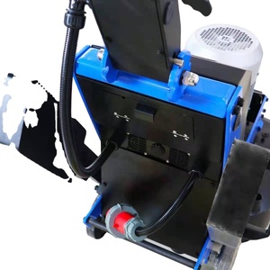 Machine à poncer les sols humides et secs, sans poussière, N63 Planetary 7500W, moteur manuel, avec port d'aspiration pour usage commercial en intérieur - Product Image 2