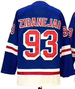 Jersey de Hockey sobre Hielo Personalizado OEM 100% Poliéster, Impresión Digital, Uniforme de Equipo con Logotipo Bordado, Malla de 190 g/m² para Hombres Adultos - Product Image 1