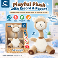 Peluche interactive pour bébé, jouet électronique animé pour les magasins de jouets, les boutiques de cadeaux et les vendeurs en ligne dans le monde entier