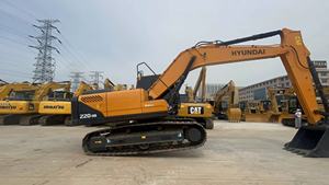 Used Hyundai 220-9s Excavator Used Crawler Excavator with Low Working Hours and Cheap for Sale - Product Image 4