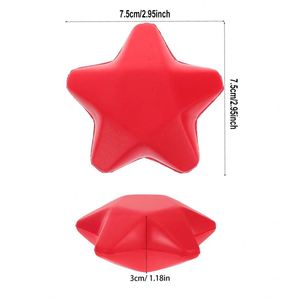 Juguetes Antiestrés de Espuma de PU con Forma de Estrella Personalizados, Juguetes Promocionales para Adolescentes y Adultos, Alivian la Ansiedad, Pelotas para Apretar, Pelota Antiestrés en Forma de Estrella - Product Image 2