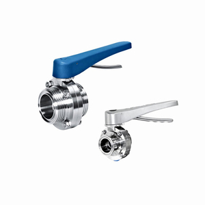 DONJOY Bán Hot Loại Khác Nhau Thép Không Gỉ 304 316L Kẹp Vệ Sinh Van Bướm - Product Image 2