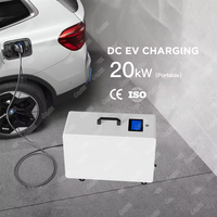Olink professionnel usine CCS EV chargeur Mobile 20KW DC EV chargeur Portable EV Station de charge rapide pour voiture électrique