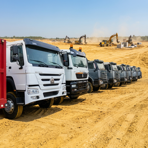 Camion benne Sinotruck Howo d'occasion 8x4 12 roues 400 ch pour la Guyane - Product Image 1