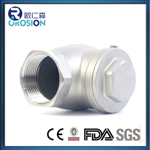 Thép Không Gỉ 304 316 Hiệu Quả Cao Thẳng Ngang Đầy Đủ Bore OEM Kiểm Tra Van Với Threaded End - Product Image 4