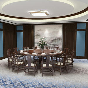 Alfombra Axminster Hecha a Medida, Tejida a Máquina, Antiestática, de Color Sólido, Duradera y Ecológica para Salas de Conferencias Empresariales - Product Image 4