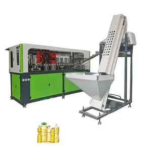 Fast Speed Full Servo Cooking Oil Water Bottles Plastic Jar 1 Cavity 5L Auto PET Blowing Machine Stretch Blow Molding Machine