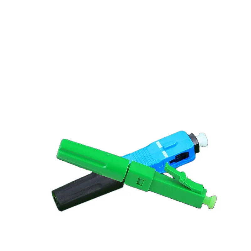 China supplier fiber optic fast connector from wsee SC UPC single mode cheapest fiber fast connector