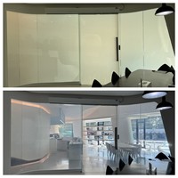 Smart Dimming Electro chromic Window Tint Film Elektrisch laminierte schaltbare Glasfolie für Dekoration und Vorhang fassade