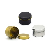 Boîte en fer blanc à couvercle rabattable pour aliments, chocolat, biscuits, bonbons, petits gadgets, bijoux, emballage, onguents, cosmétiques, pinceaux de nail art individuels