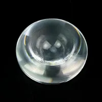 Lentille optique convexe achromatique en acrylique PMMA de grande taille, de forme ronde, avec un diamètre de 250 mm, lentille de concentration solaire