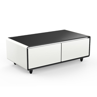 Mesa de Centro Convertible con Refrigerador Inteligente para el Hogar