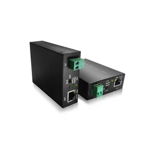 500M Lange Afstand 10/100Mbps Ethernet Repeater Converter Over Twisted Pair 2-Draad Poe Extender Voor ip Camera