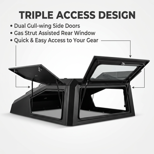 Toldo de Aluminio para Camioneta Jeep <span class=keywords><strong>Gladiator</strong></span> Hilux Tacoma, Operación Manual, Impermeable, con Cierre, Tipo Camper - Product Image 4