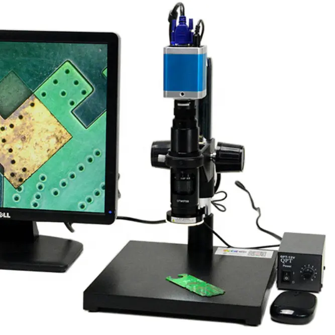 Industriële Microscoop Elektronische Digitale Video Microscoop Vga Poort Voor Lcd Reparatie