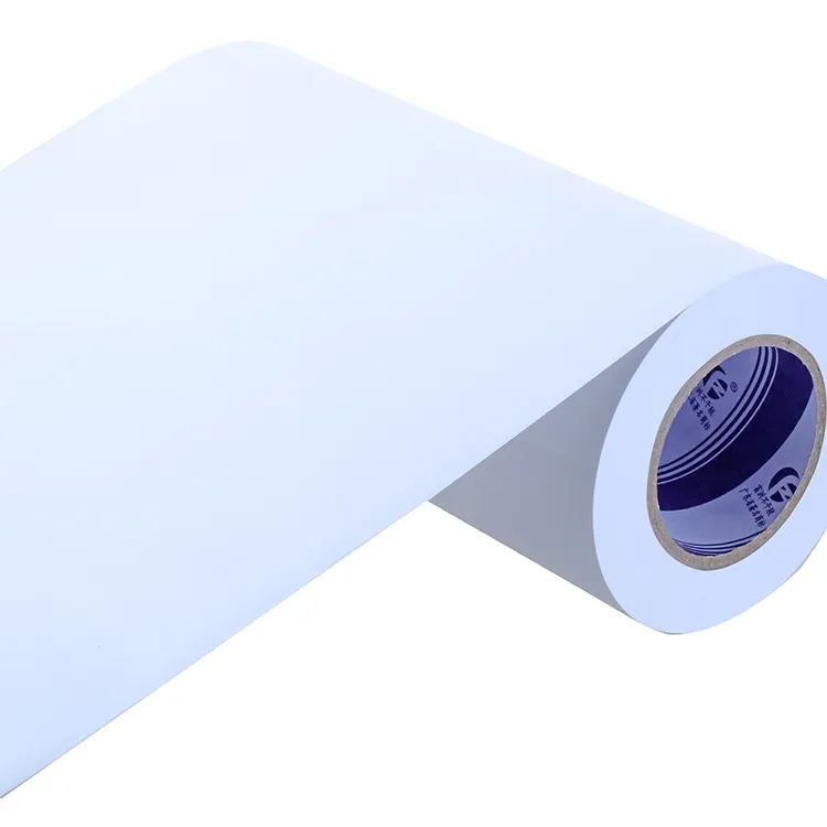 Carta patinata a getto d'inchiostro lucida carta autoadesiva Standard A4 bianca opaca su un lato