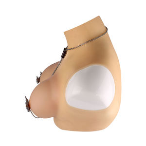 Mektup M kolye meme kelepçe SM ağrı stimülasyon paslanmaz çelik kadın meme kelepçe vida ayarlanabilir yetişkin seks oyuncakları toptan - Product Image 4