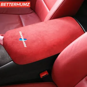 Voor Alcantara Wrap Auto Armsteun Box Panel Rest Covers Decoratie Stickers Auto Styling Voor Bmw Z4 E89 2009-2015 auto Accessoires